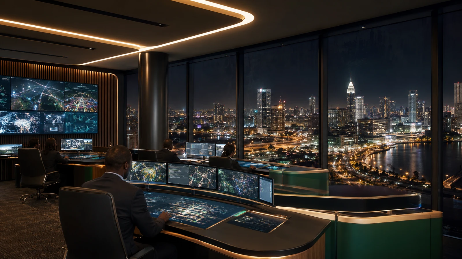 Illustrative metropolitan city command and operations centre